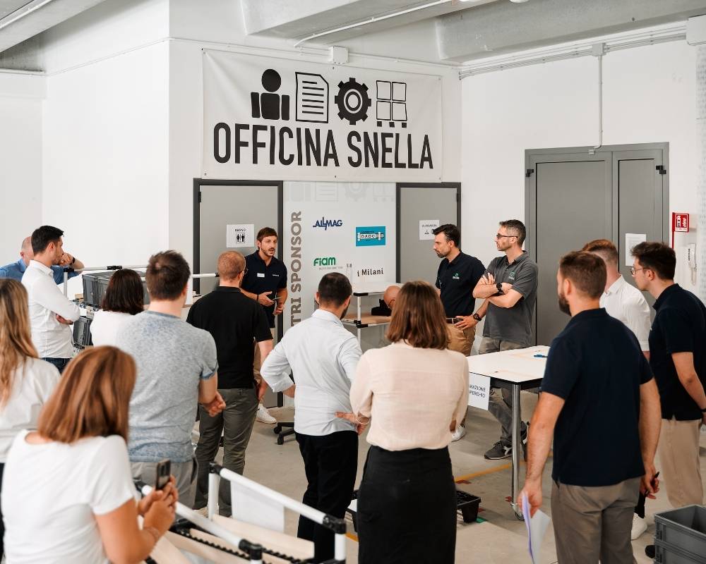 Formazione Lean Esperienziale - riunione di inizio corso